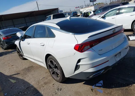 2021 Kia K5 Gt-Line из США, поврежденный, VIN 5XXG64J20MG028101
